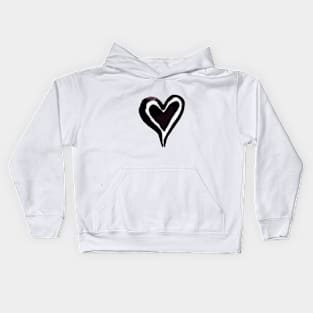 love ; heart shirt , valentine day , couple Kids Hoodie